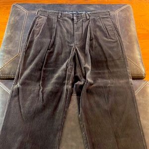 Polo Ralph Lauren 38/32 Black Corduroy Pants